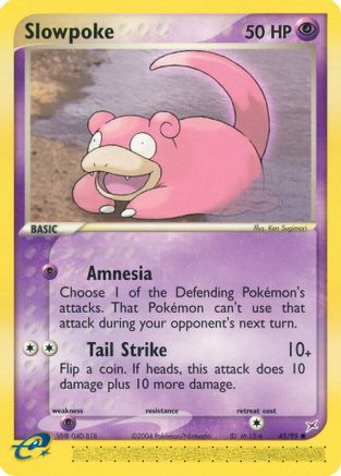 Slowpoke 45/95 - Team Magma vs Team Aqua