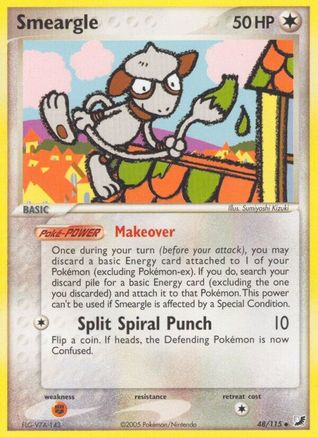 Smeargle/115 - Unseen Forces Reverse Holofoil