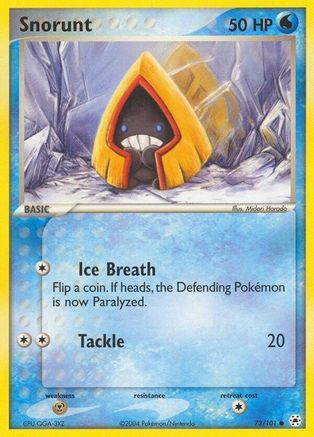Snorunt/101 - Hidden Legends Reverse Holofoil