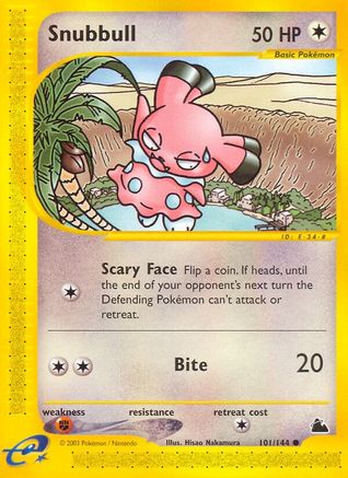 Snubbull 101/144 - Skyridge Reverse Holofoil