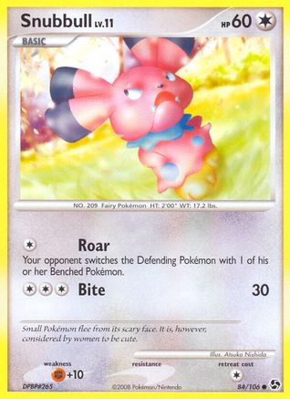 Snubbull/106 - Great Encounters Reverse Holofoil