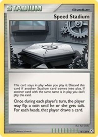 Speed Stadium/130 - Diamond and Pearl Reverse Holofoil