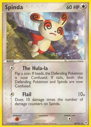 Spinda/101 - Hidden Legends Reverse Holofoil