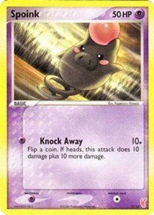 Spoink/12 - EX Trainer Kit 2 Plusle & Minun