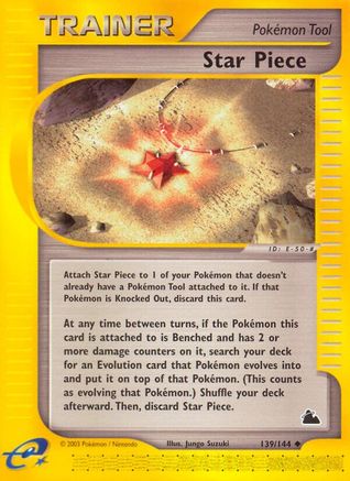 Star Piece 139/144 - Skyridge Reverse Holofoil