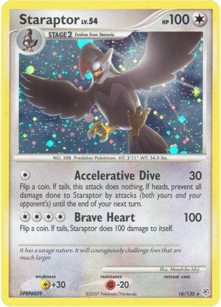 Staraptor/130 - Diamond and Pearl Holofoil