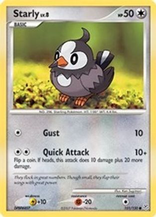 Starly/130 - Diamond and Pearl Reverse Holofoil