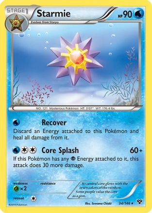 Starmie/146 - XY Base Set Reverse Holofoil