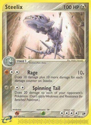 Steelix/100 - Sandstorm Reverse Holofoil