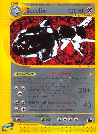 Steelix (31)/144 - Skyridge Reverse Holofoil