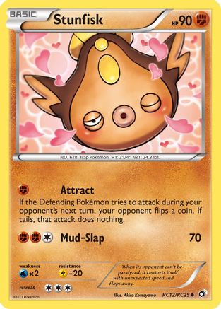 Stunfisk RC12/113 - Legendary Treasures Radiant Collection Holofoil