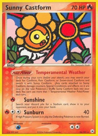 Sunny Castform/101 - Hidden Legends