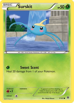 Surskit/101 - Plasma Blast Reverse Holofoil