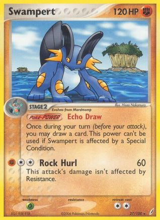 Swampert/100 - Crystal Guardians