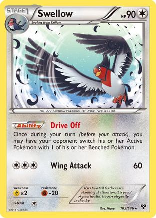 Swellow/146 - XY Base Set Reverse Holofoil