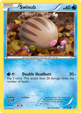 Swinub/135 - Plasma Storm Reverse Holofoil