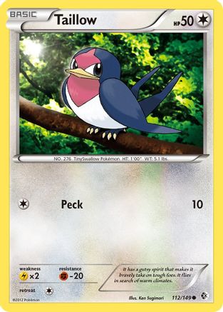 Taillow/149 - Boundaries Crossed Reverse Holofoil