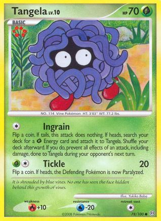 Tangela/100 - Stormfront Reverse Holofoil