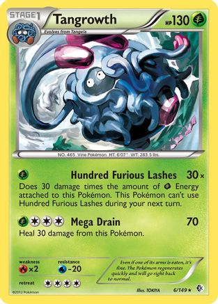 Tangrowth/149 - Boundaries Crossed Holofoil