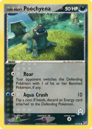 Team Aqua's Poochyena - 55/95/95 - Team Magma vs Team Aqua