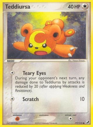 Teddiursa/115 - Unseen Forces Reverse Holofoil