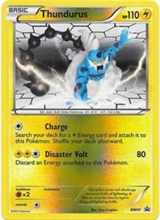 Thundurus - BW41/101 - Black and White Promos Reverse Holofoil