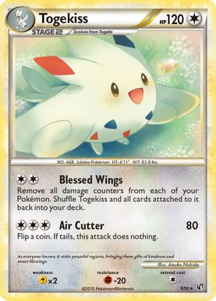 Togekiss/90 - Undaunted Reverse Holofoil