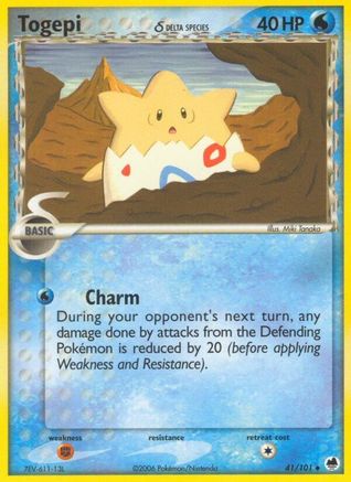 Togepi (Delta Species)/101 - Dragon Frontiers