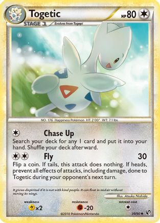 Togetic 39/90 - Undaunted Reverse Holofoil