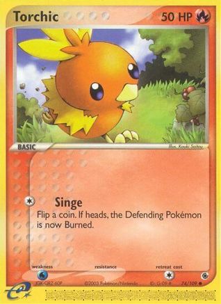 Torchic 74/109 - Ruby & Sapphire