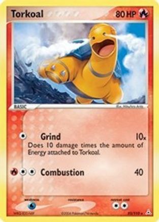 Torkoal/110 - Holon Phantoms Reverse Holofoil
