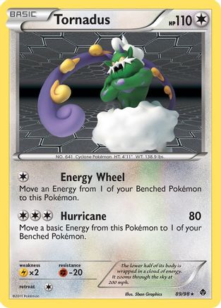 Tornadus/98 - Emerging Powers Holofoil