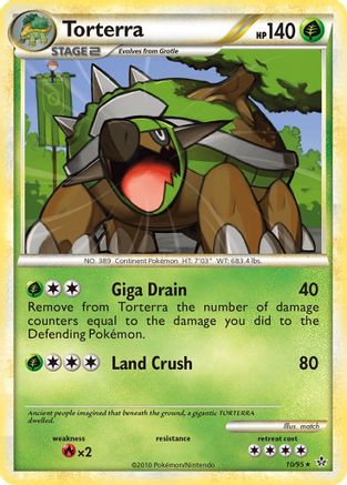 Torterra/95 - Unleashed Holofoil