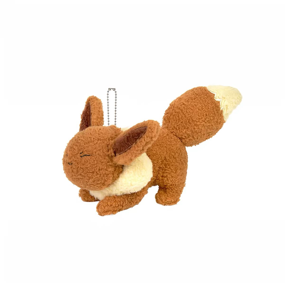 Eevee Plush Key Chain - Lazy Stretch Series (Pokemon Center China)