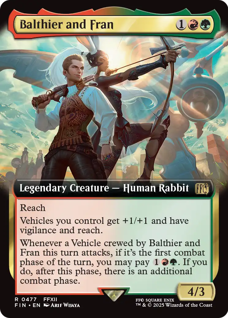 Balthier and Fran (Extended Art) (FIN-477) [FINAL FANTASY]