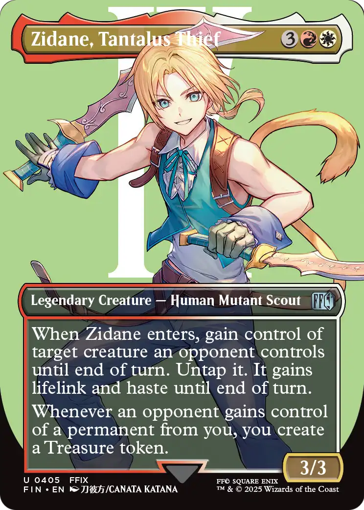 Zidane, Tantalus Thief (Borderless) (FIN-405) [FINAL FANTASY]
