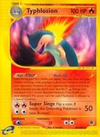 Typhlosion (65)/165 - Expedition Reverse Holofoil
