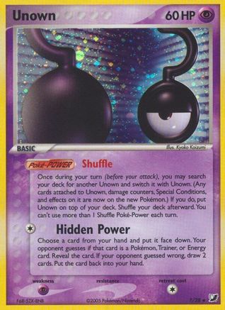 Unown ?/115 - Unseen Forces Holofoil