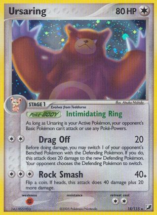 Ursaring 18/115 - Unseen Forces Holofoil
