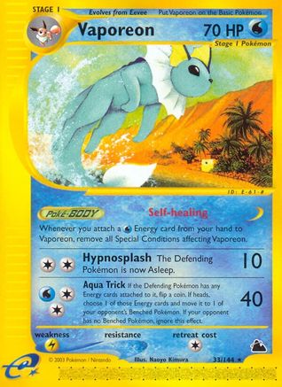 Vaporeon/144 - Skyridge