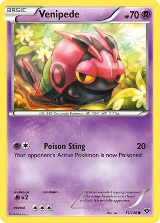 Venipede/146 - XY Base Set