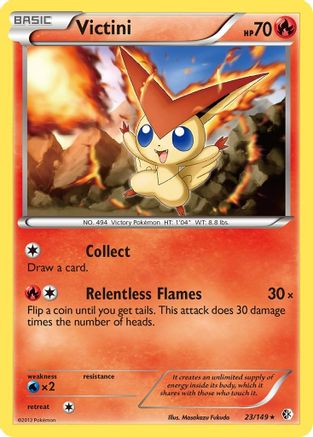 Victini/149 - Boundaries Crossed Reverse Holofoil