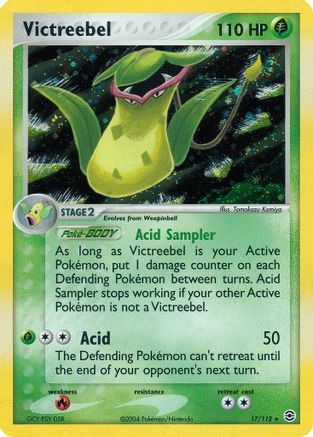 Victreebel/112 - FireRed & LeafGreen Reverse Holofoil