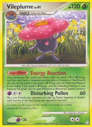 Vileplume/146 - Legends Awakened Reverse Holofoil