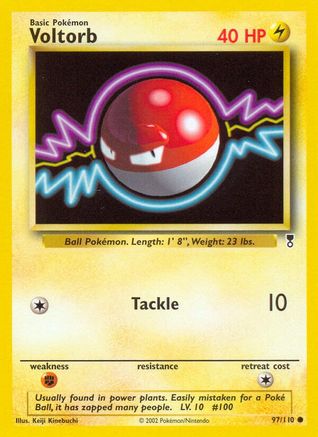 Voltorb/110 - Legendary Collection Reverse Holofoil