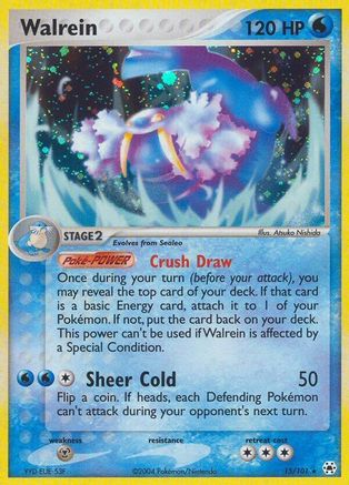 Walrein/101 - Hidden Legends Holofoil
