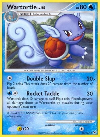 Wartortle/127 - Platinum