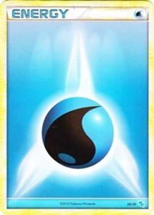 Water Energy (#9) - HGSS Trainer Kit Gyarados & Raichu