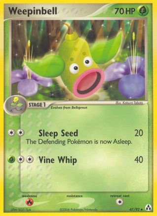 Weepinbell/92 - Legend Maker Reverse Holofoil