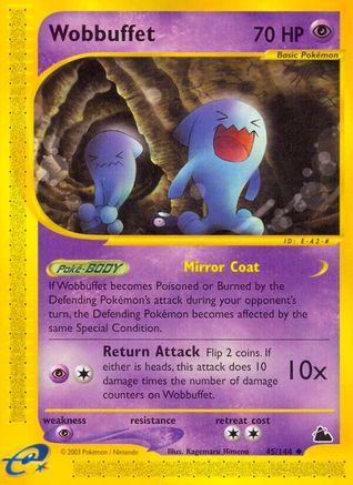 Wobbuffet 45/144 - Skyridge Reverse Holofoil